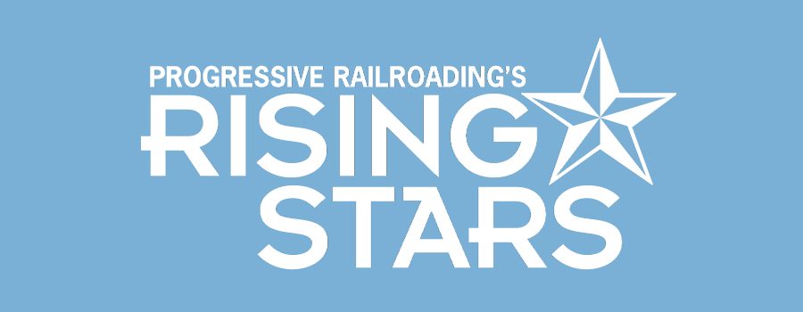 Progressive-Railroading.Rising Stars Logo *Not dated